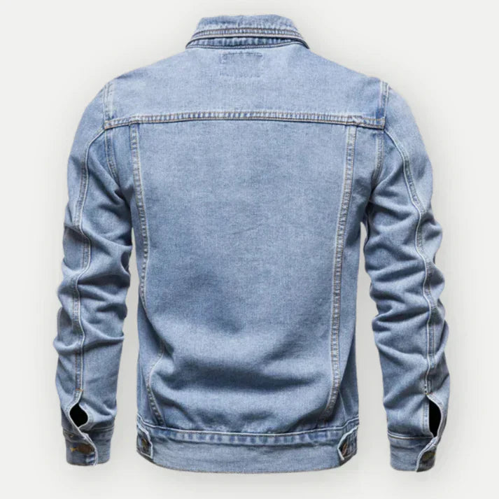 Stilla | Stilfuld Denim Trucker Jakke