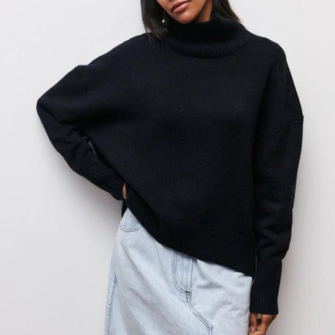 Stilla | Behagelig sweater med høj hals