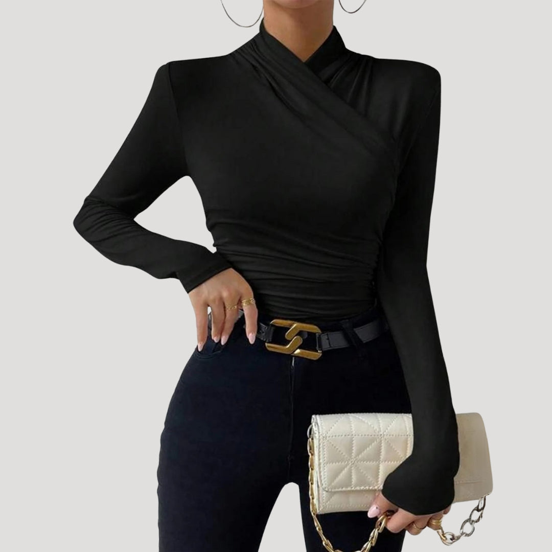 Stilla | Kvinder Rynket Crossover Top