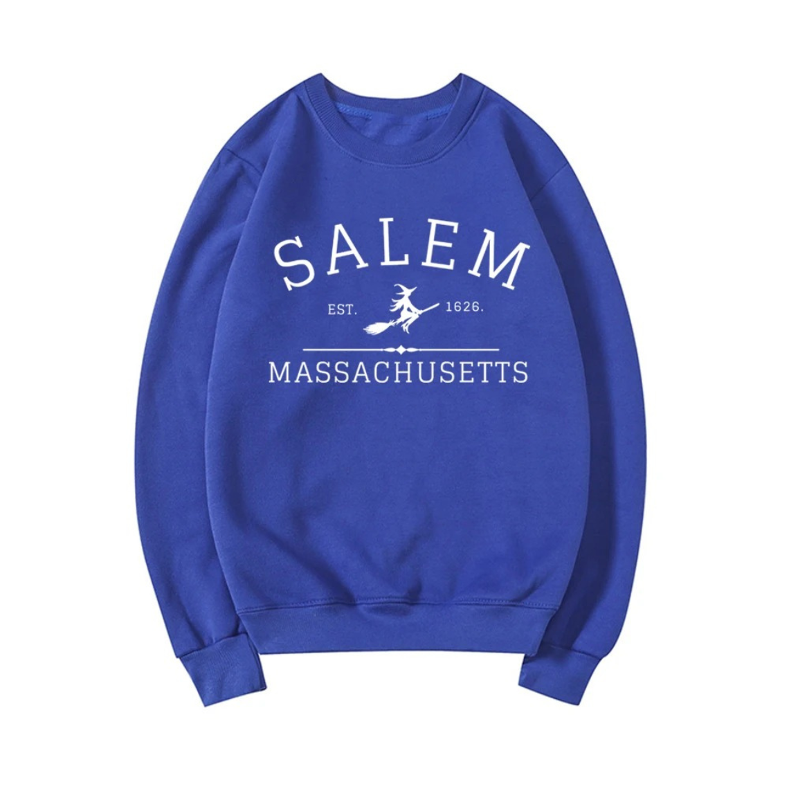 Stilla | Lækkert Sweatshirt Med Et Design Fra Salem Massachusetts