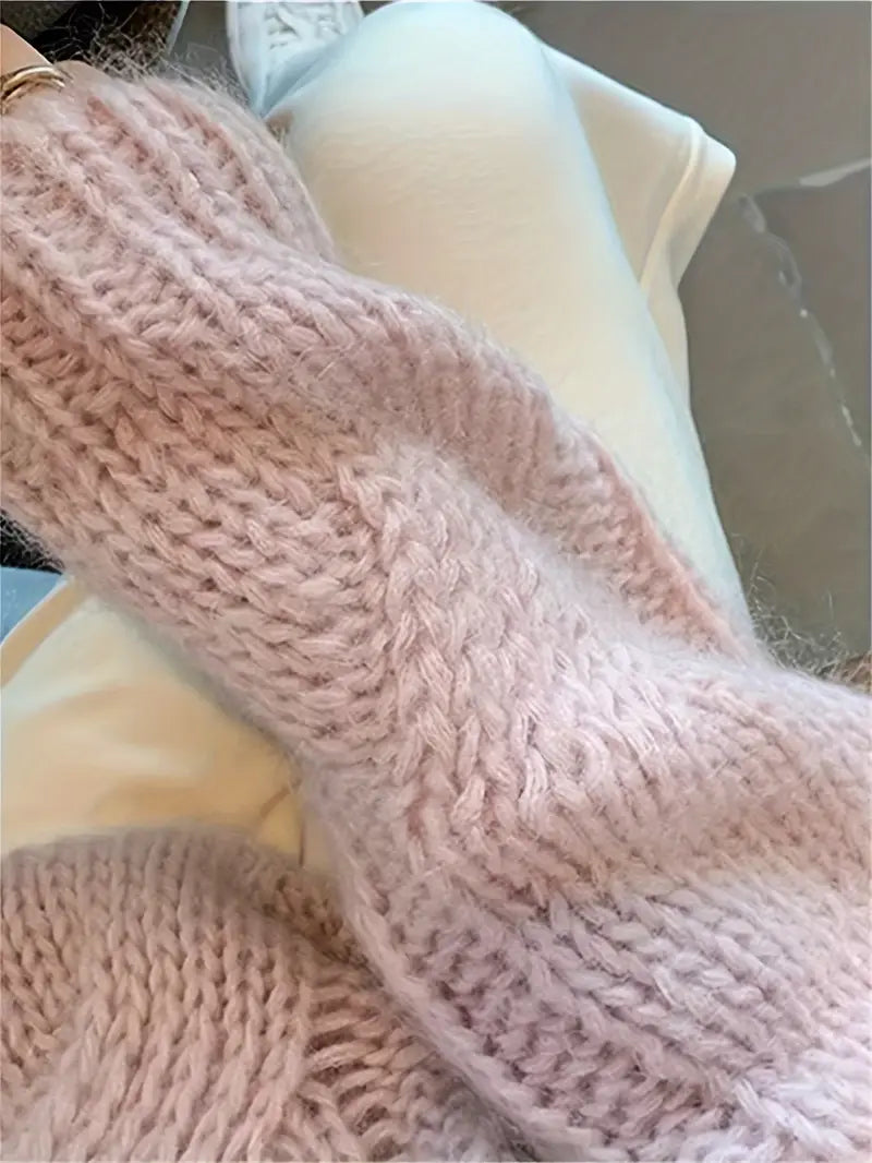 Stilla | Pullover Af Tykt Strik