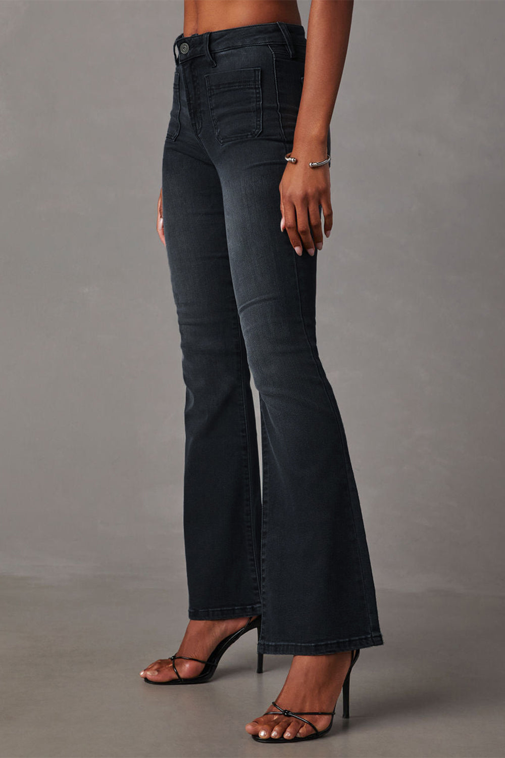 Stilla | Bootcut Jeans med Lommer