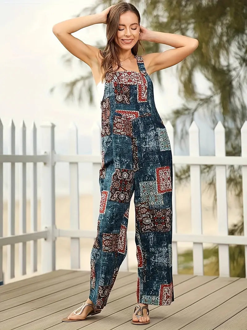Stilla | Jumpsuit med blomstertryk