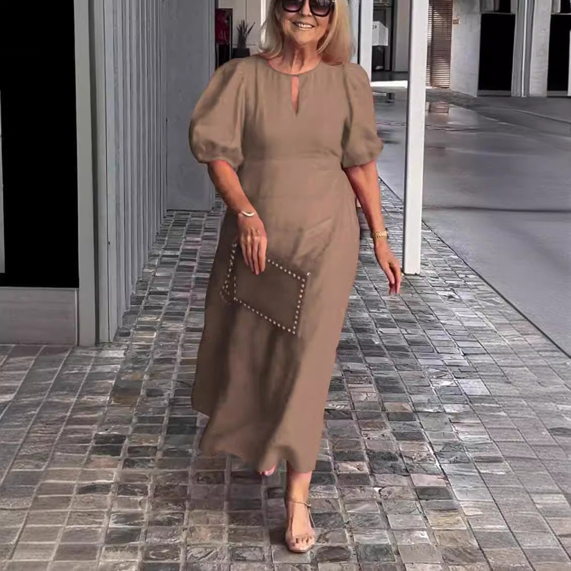 Stilla | Maxi Kjole Med Boheme Flair