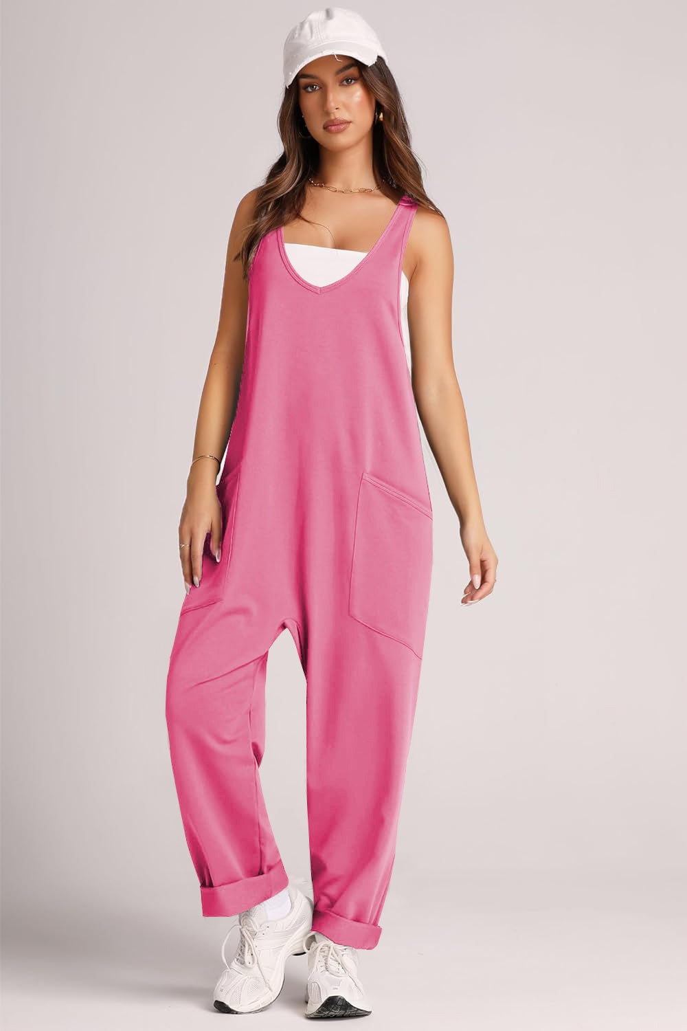 Stilla | Strop Jumpsuit Med Lommer