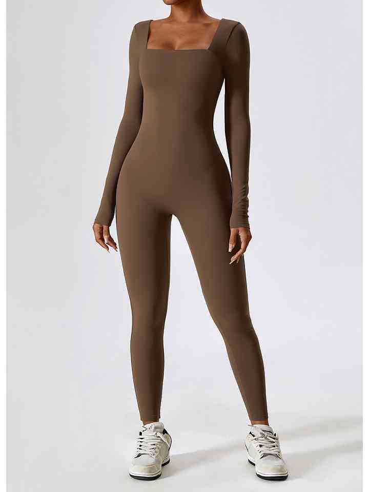 Stilla | Hals Lange Ærmer Sports Jumpsuit