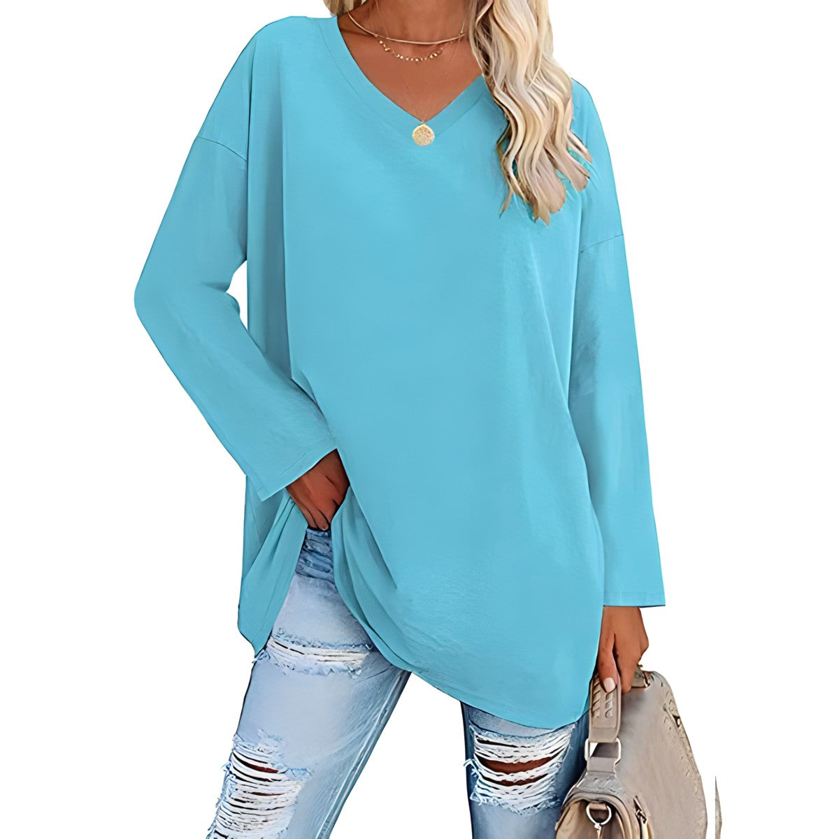 Stilla | Afslappet V-hals Sweater