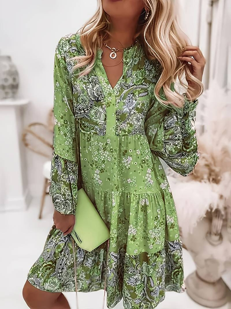 Stilla | Printed Boho Dress
