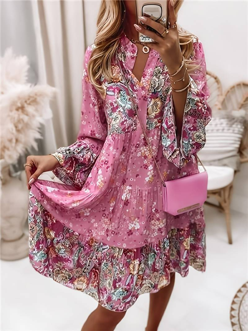 Stilla | Printed Boho Dress