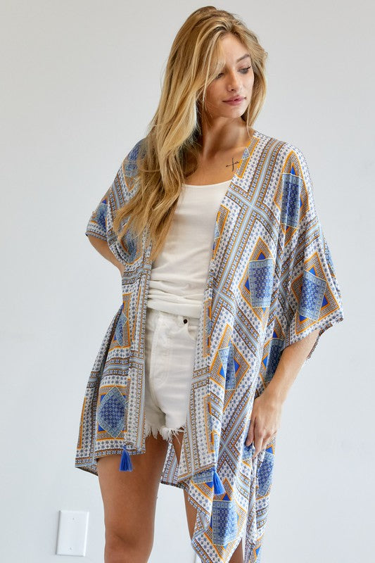 Stilla | Kortærmet Loose Kimono