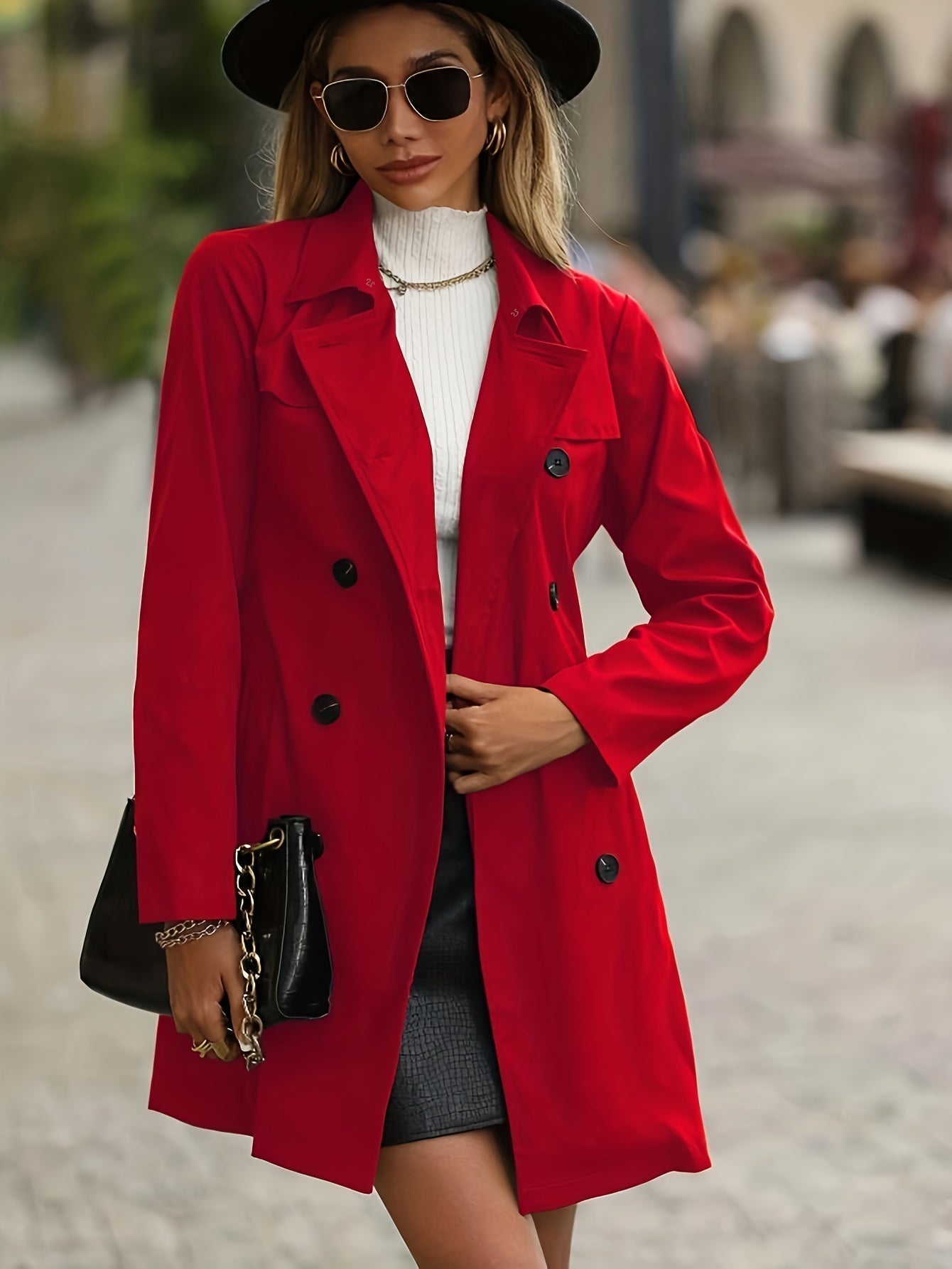 Stilla | Elegant Efterår Trenchcoat Til Damer
