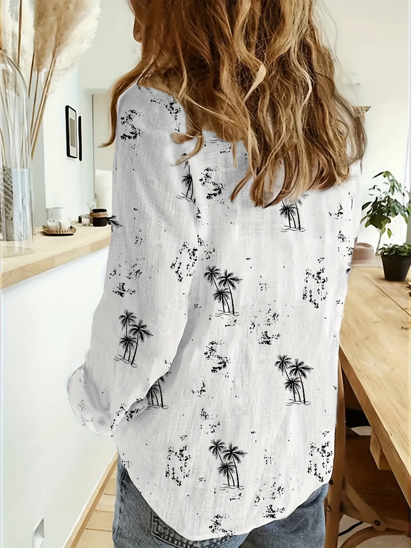 Stilla | Dame Linned Skjorte