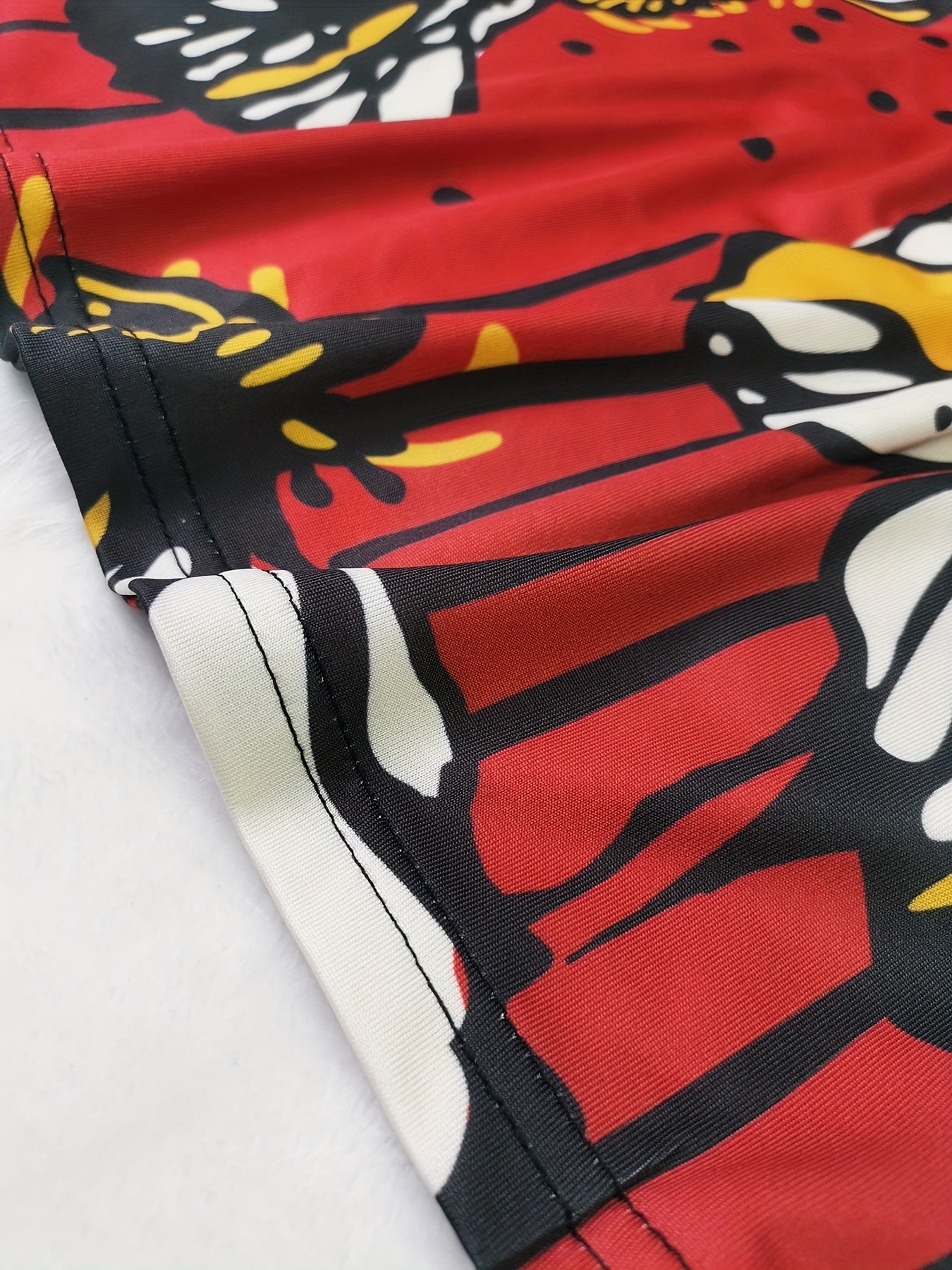 Stilla | Elegant Kjole Til Bodycon Kjole Med Marmorprint, Skat