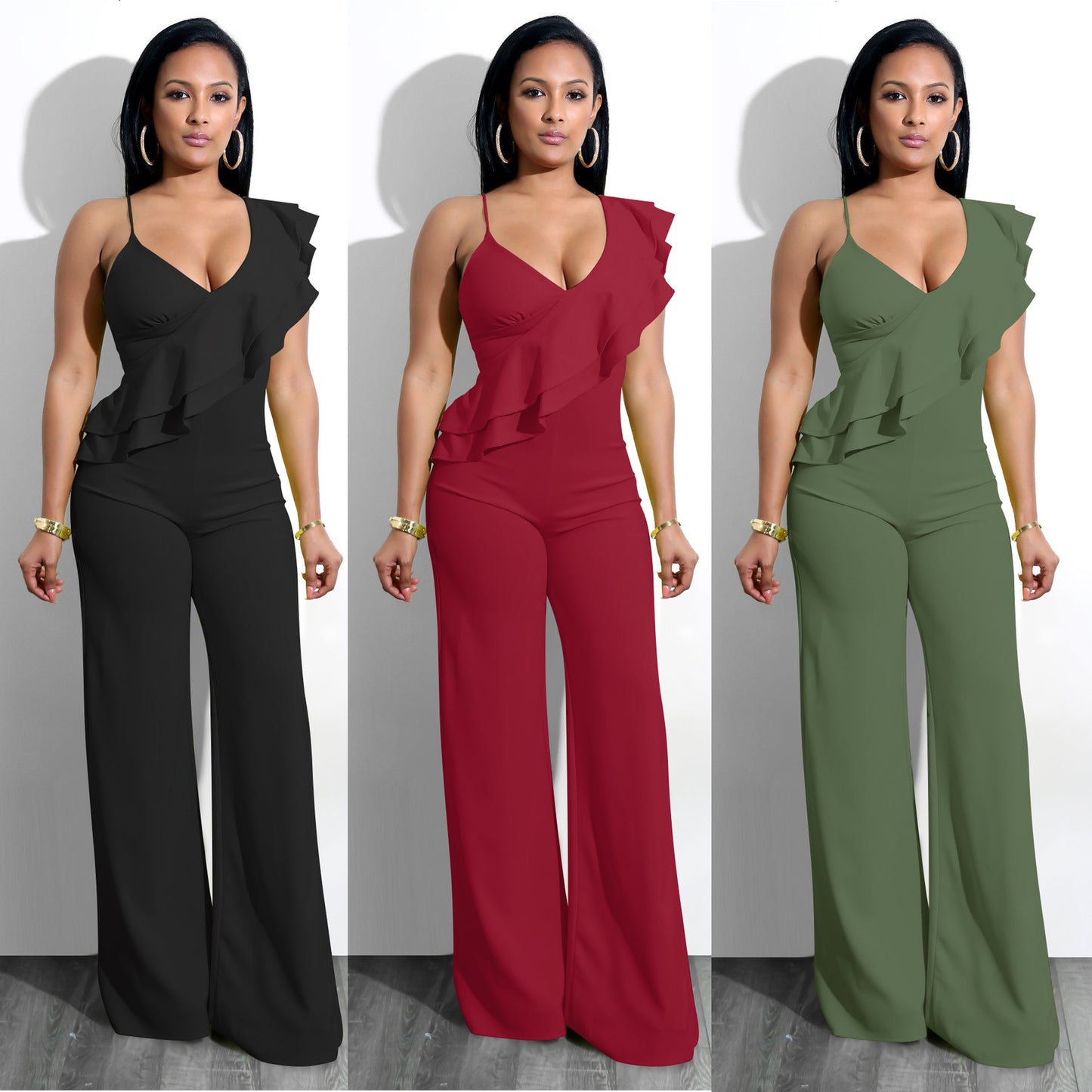 Dame Elegant og flydende Jumpsuit Stilla