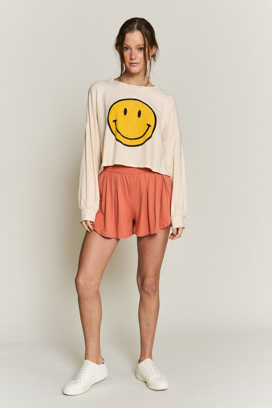 Stilla | Face Lange Ærme Crop Top