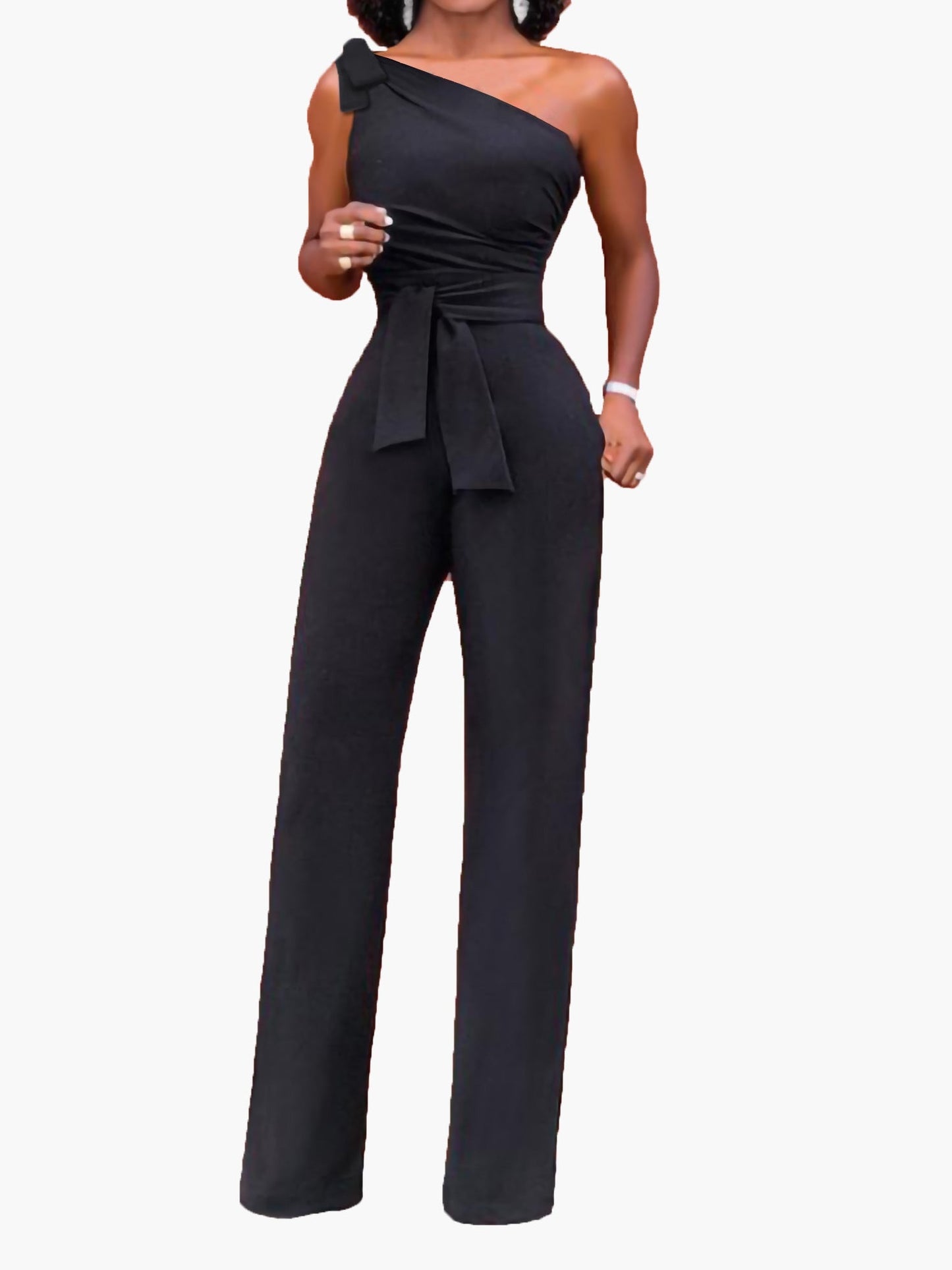 Stilla | Kvinders Playsuits Én Skulder Snøre Playsuits