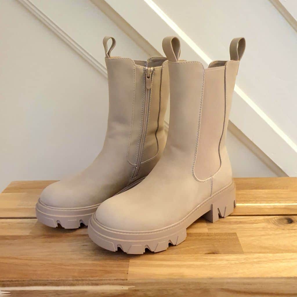 Stilla | Romi Beige Støvler – Elegant og Komfortabel Stil