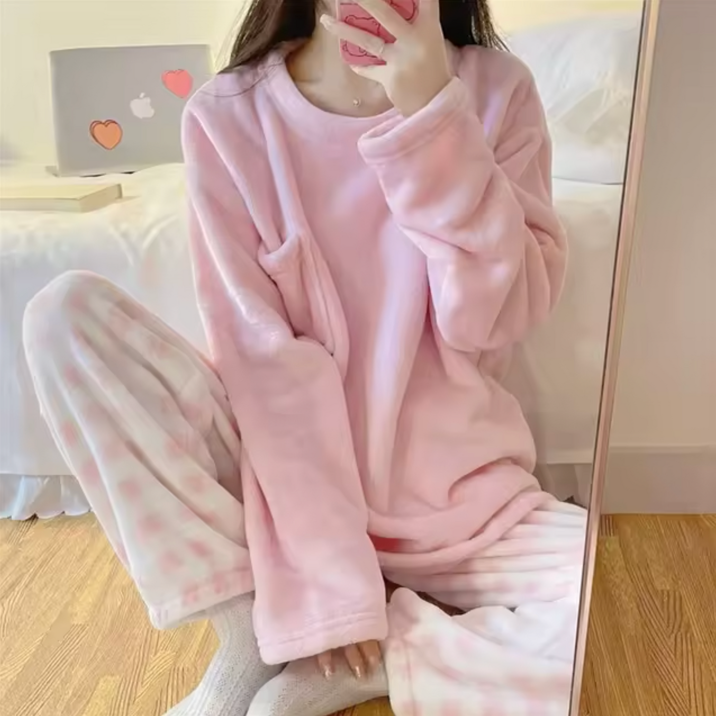Stilla | Fleece natdragtsæt