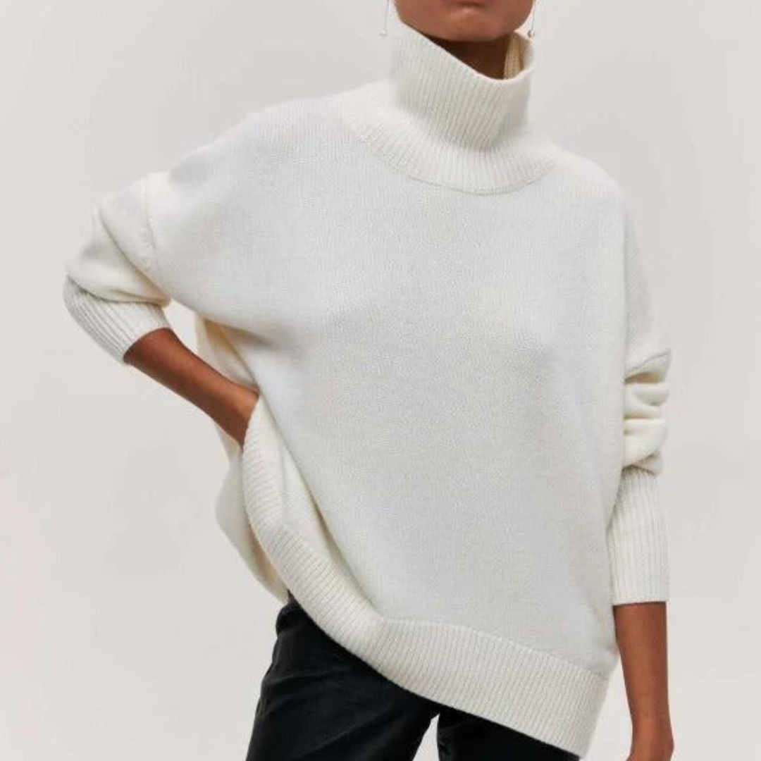 Stilla | Behagelig sweater med høj hals