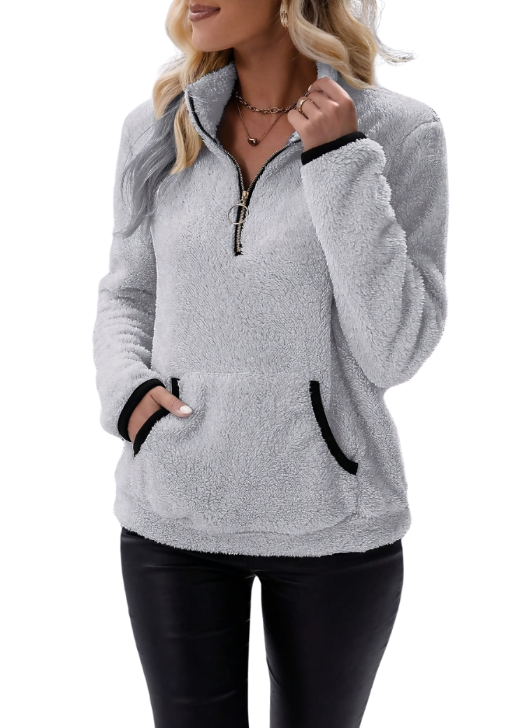 Stilla | Polarfleece Halv Zip Borg