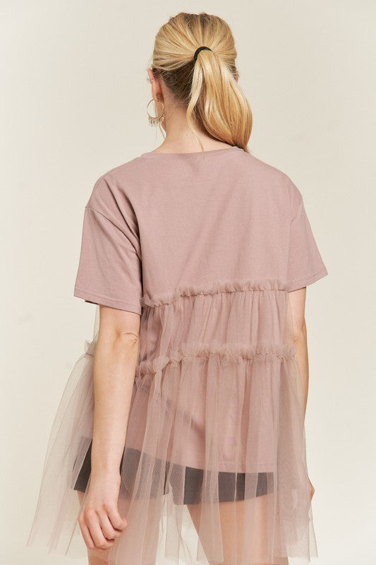 Stilla | Tulle Mix T-shirts