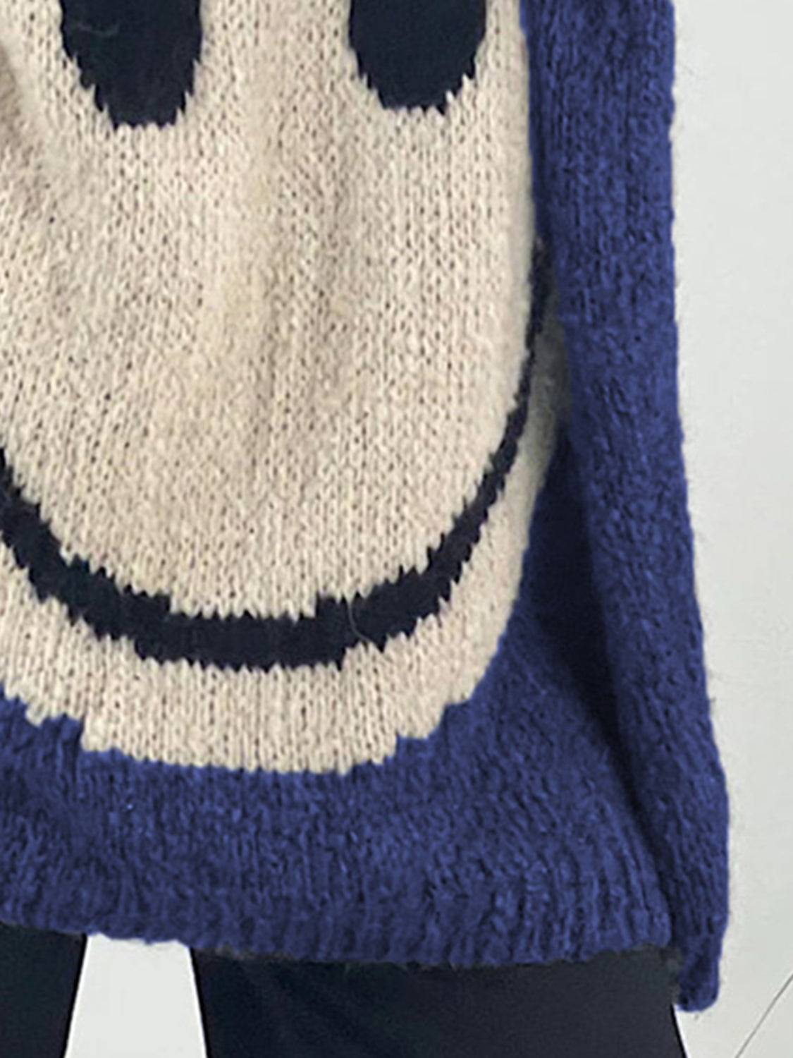 Stilla | Face V-Hals Lange Ærmer Sweater