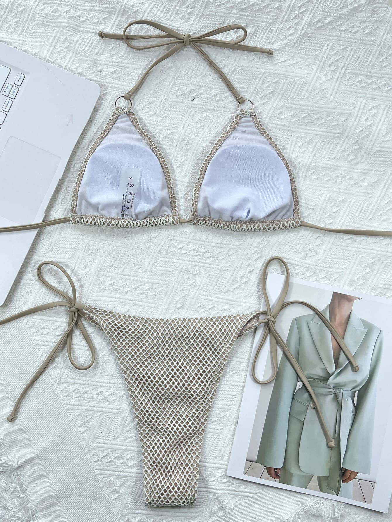 Stilla | Halsbånd Bag Bikini Sæt