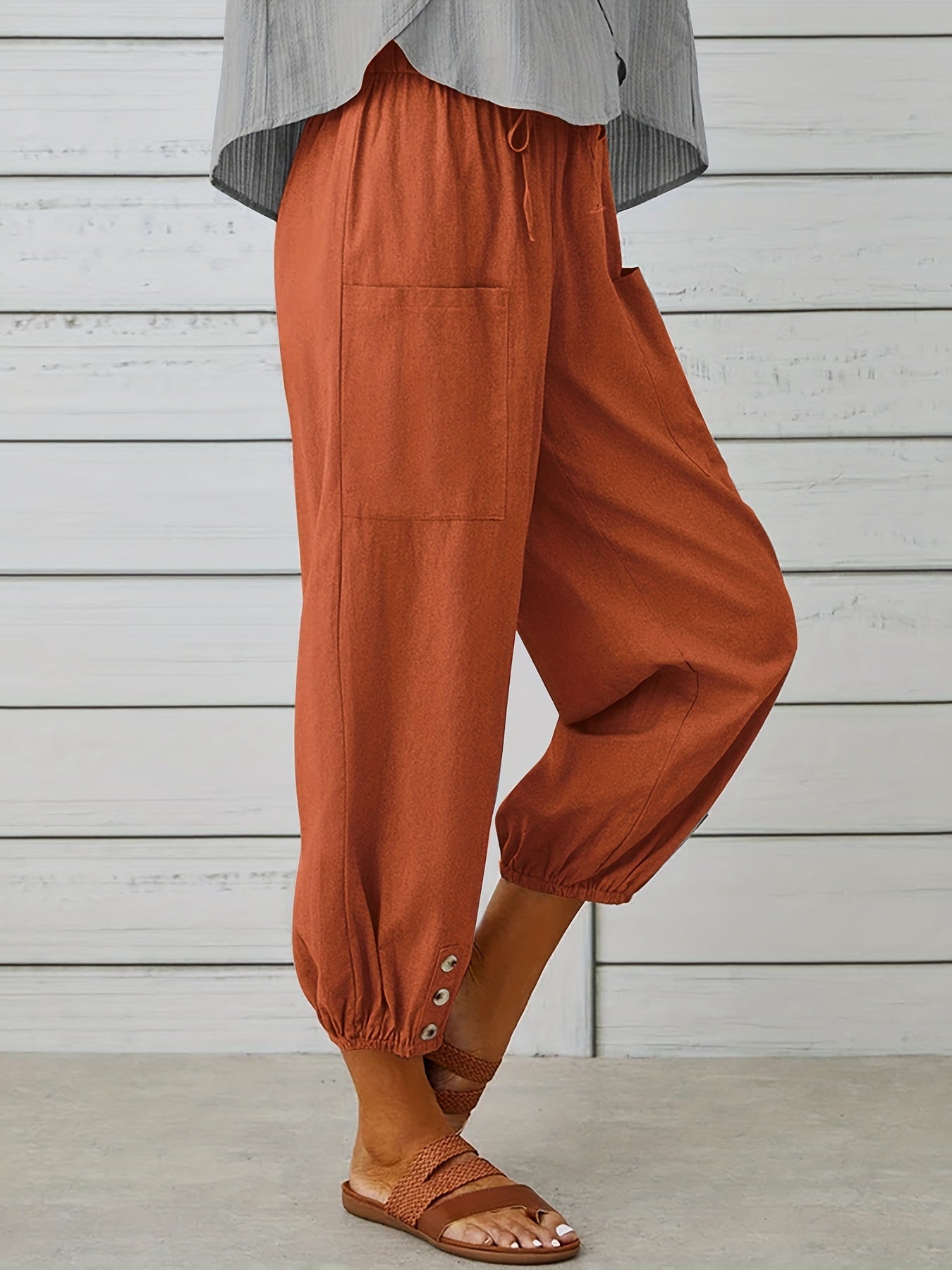 Stilla | Patched Crop Bukser Til Kvinder