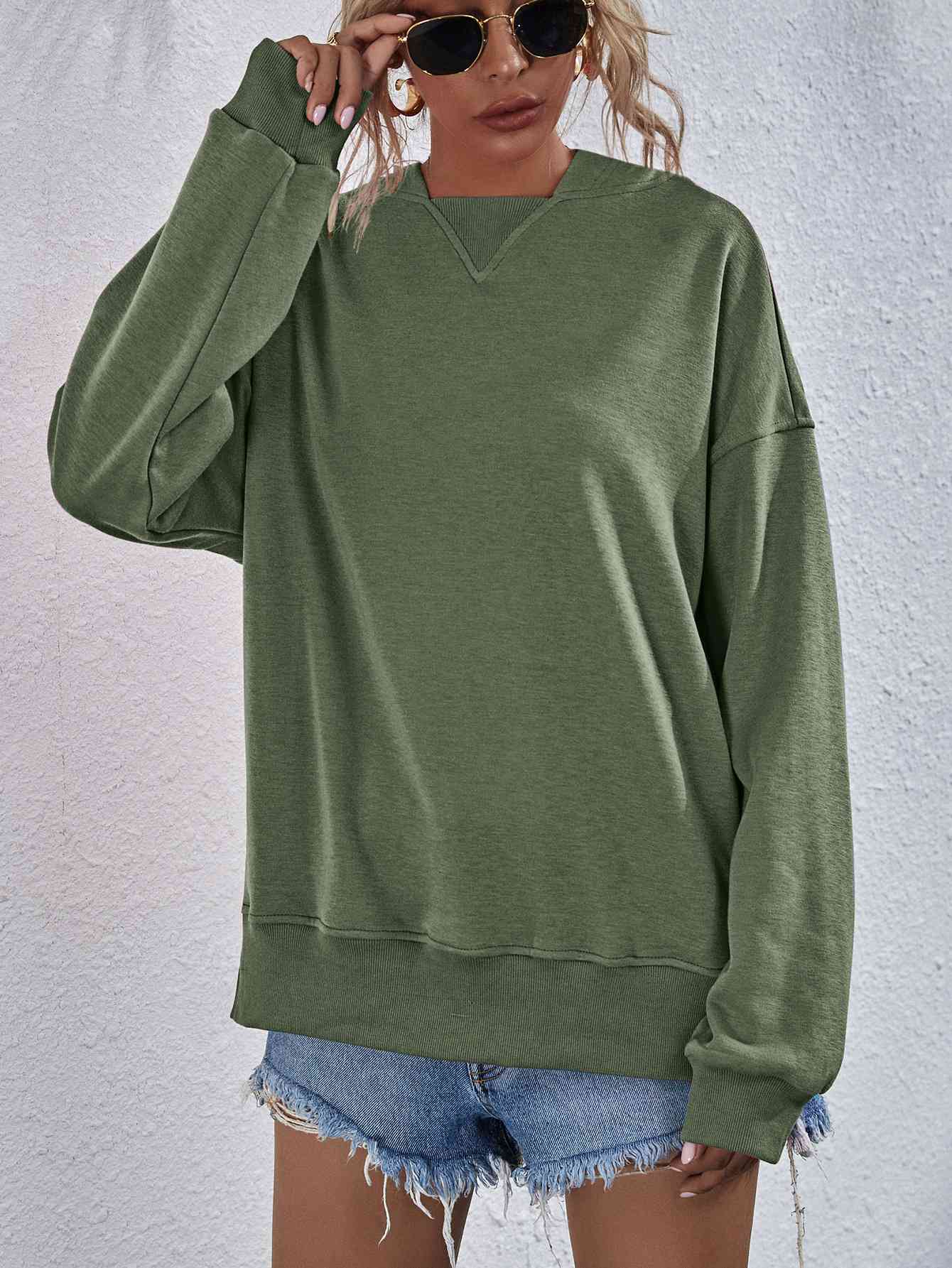 Stilla | Skulderskæring Hoodie