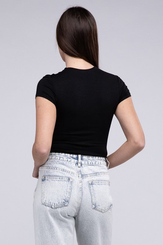 Stilla | Lagdelt Cap Sleeve Bodysuit