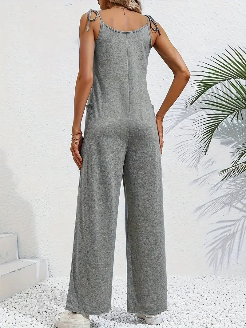 Stilla | Strikket Afslappet Jumpsuit