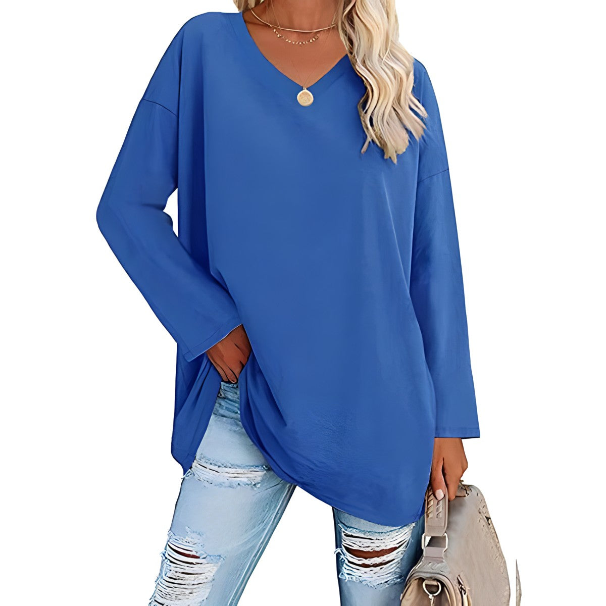 Stilla | Afslappet V-hals Sweater