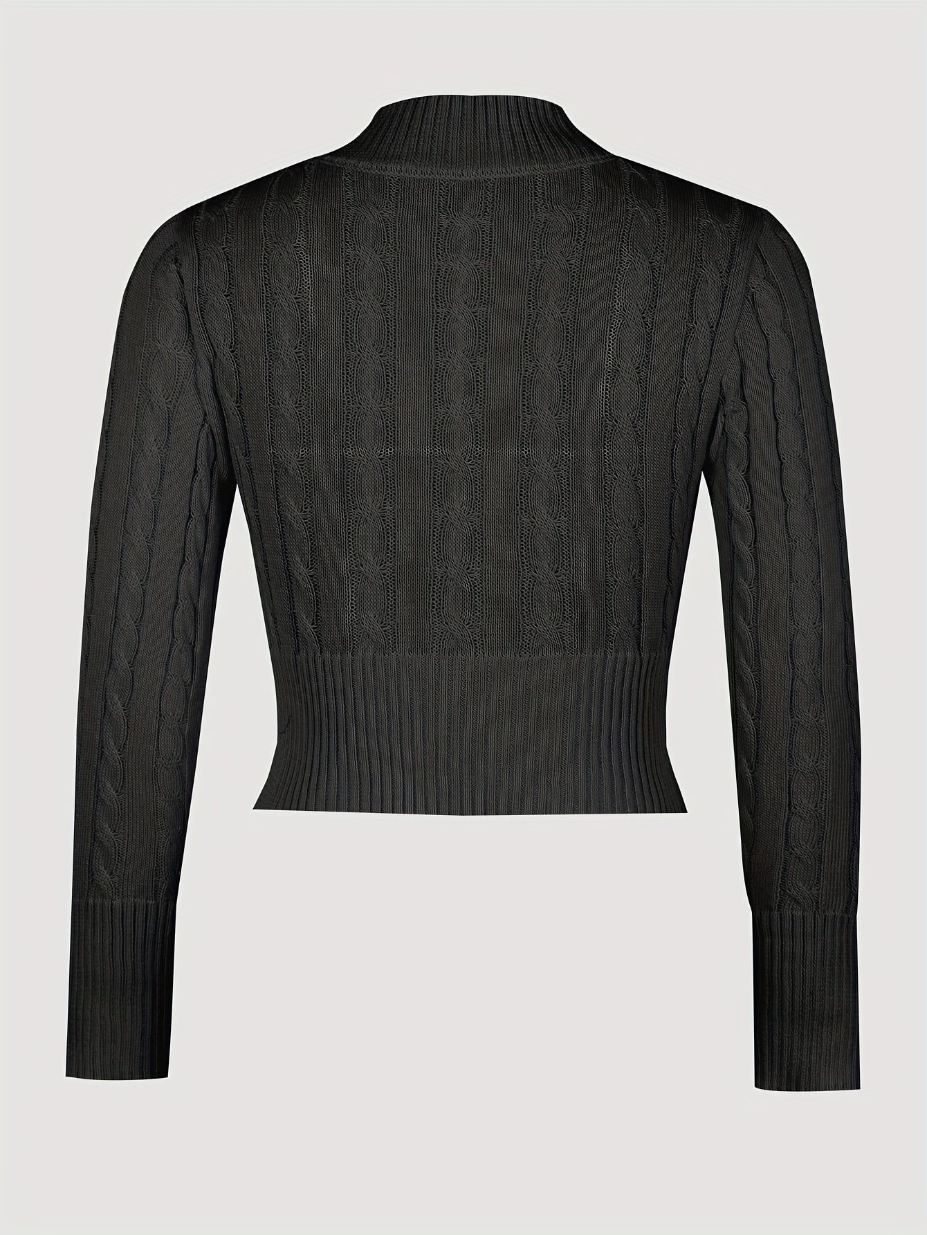 Stilla | Kort sweater og slim med tvistet tryk