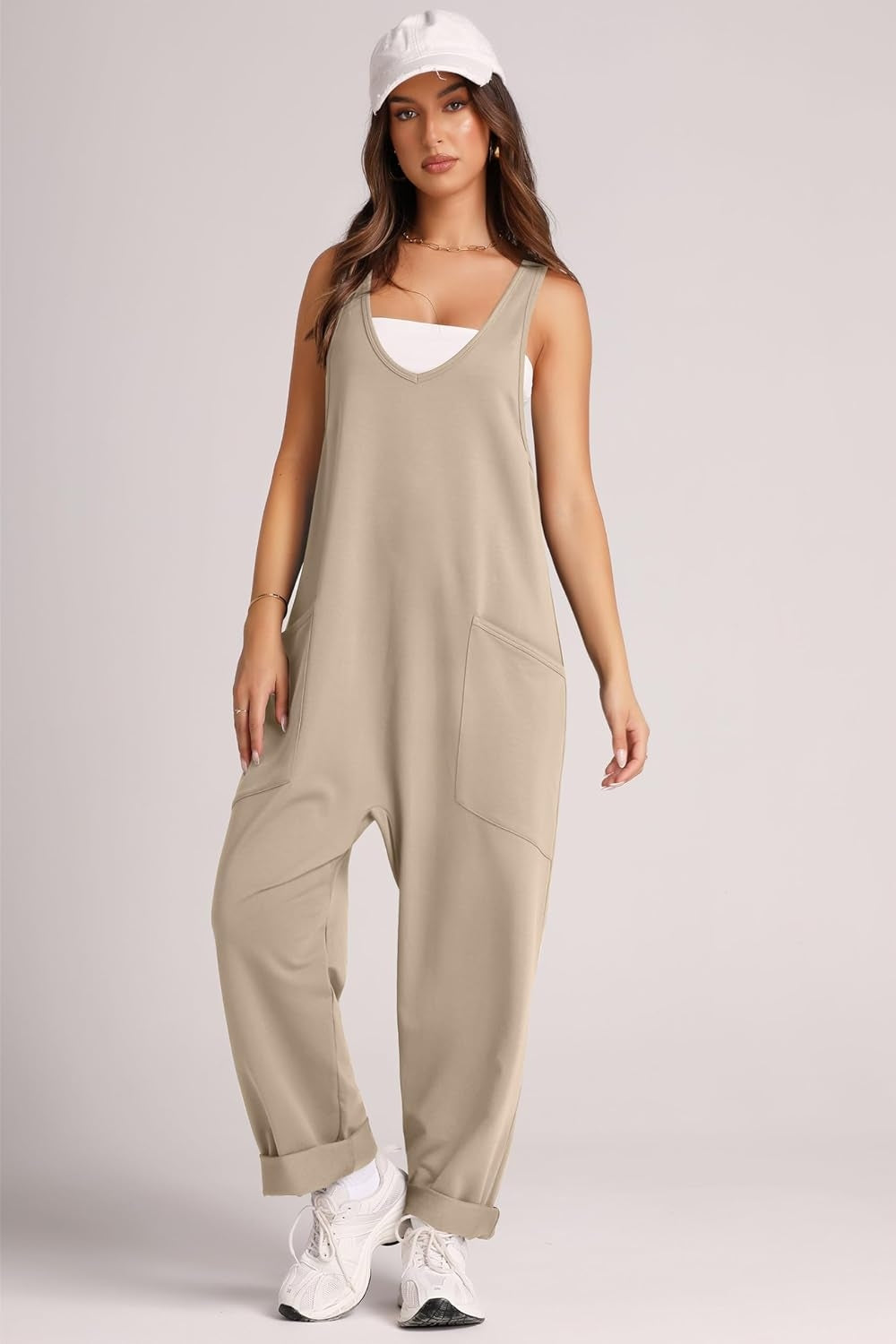 Stilla | Strop Jumpsuit Med Lommer