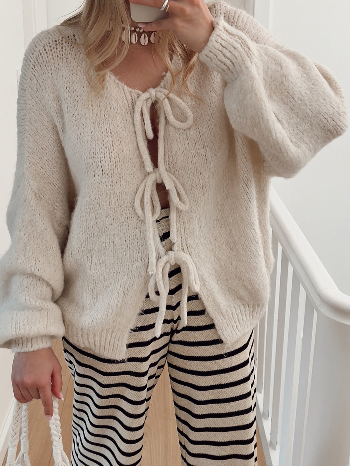 Stilla | Langærmet Dropped Shoulder Cardigan