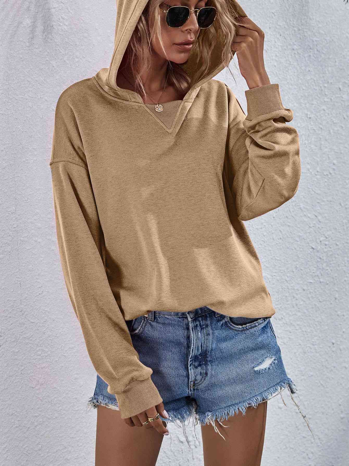 Stilla | Skulderskæring Hoodie