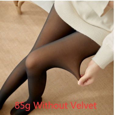 Stilla | Fleece|Betrukne Gennemsigtige Leggings