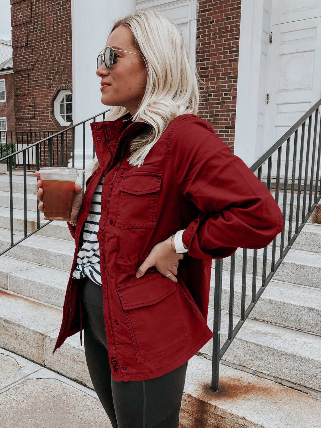 Stilla | Langærmet Zip Up Jakke