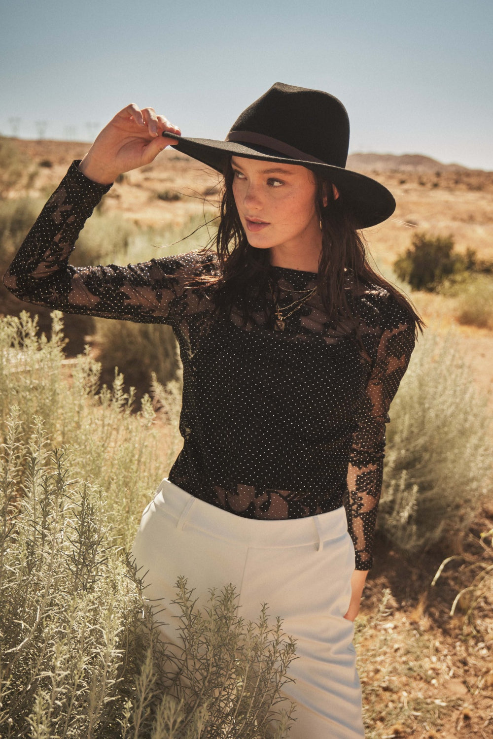 Stilla | Femme Floral Lace Mesh Bodysuit