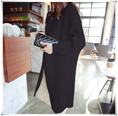 Femme Åben-Front Langstrik-Cardigan Stilla
