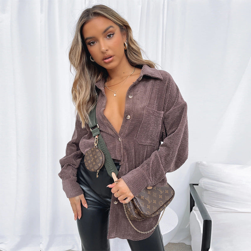 Stilla | Ny Elegant Damebluser Med Bred Pasform