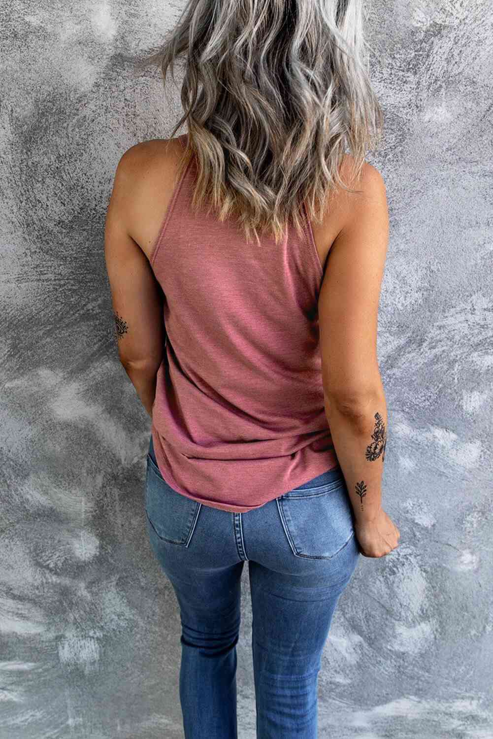 Stilla | Hem Grecian Tank Top