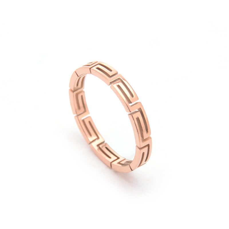 Dame moderner Ring Stilla