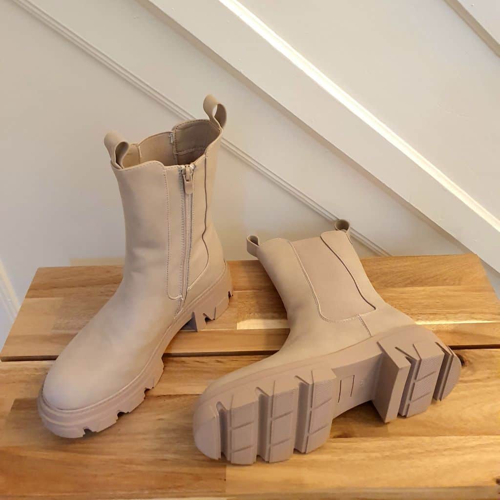 Stilla | Romi Beige Støvler – Elegant og Komfortabel Stil