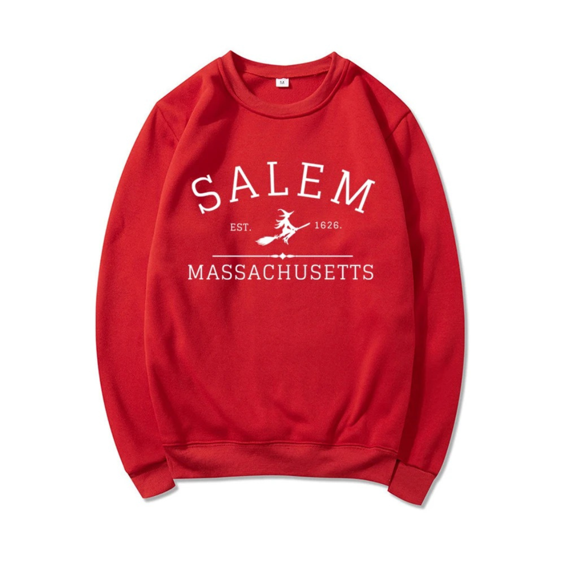 Stilla | Lækkert Sweatshirt Med Et Design Fra Salem Massachusetts