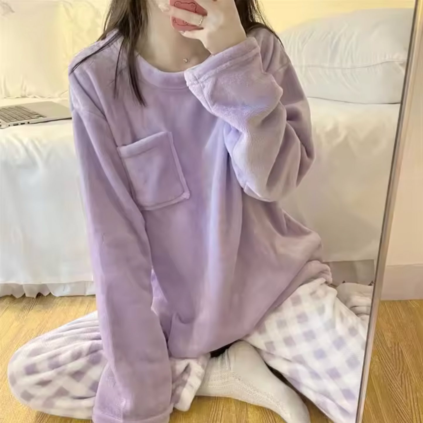 Stilla | Fleece natdragtsæt