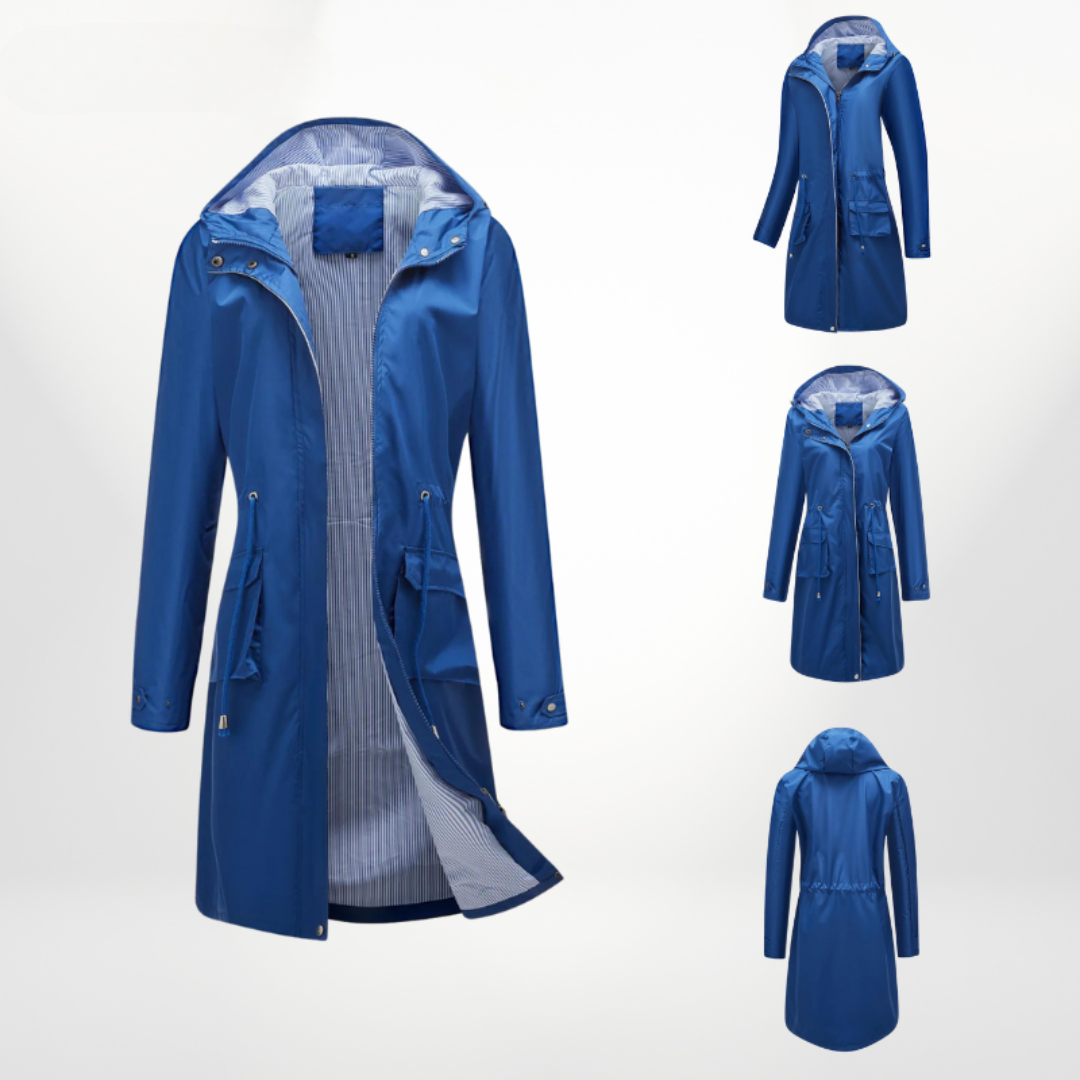 Stilla | Enkel Vandtæt Trenchcoat