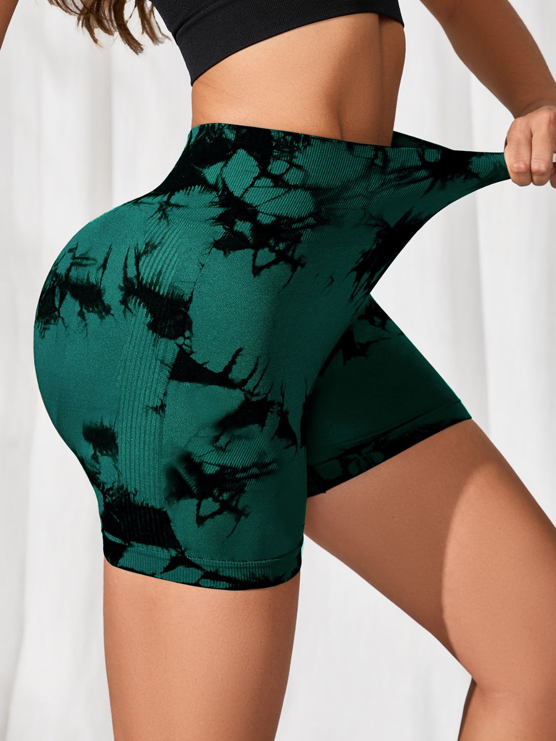 Stilla | Dye Høj Talje Active Shorts