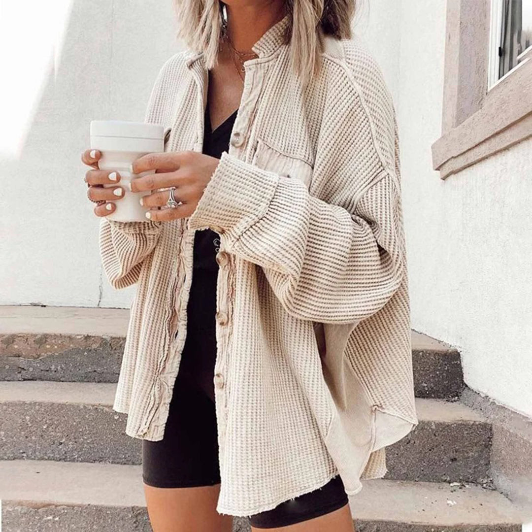 Stilla | Elegant Cardigan I Rib Strik