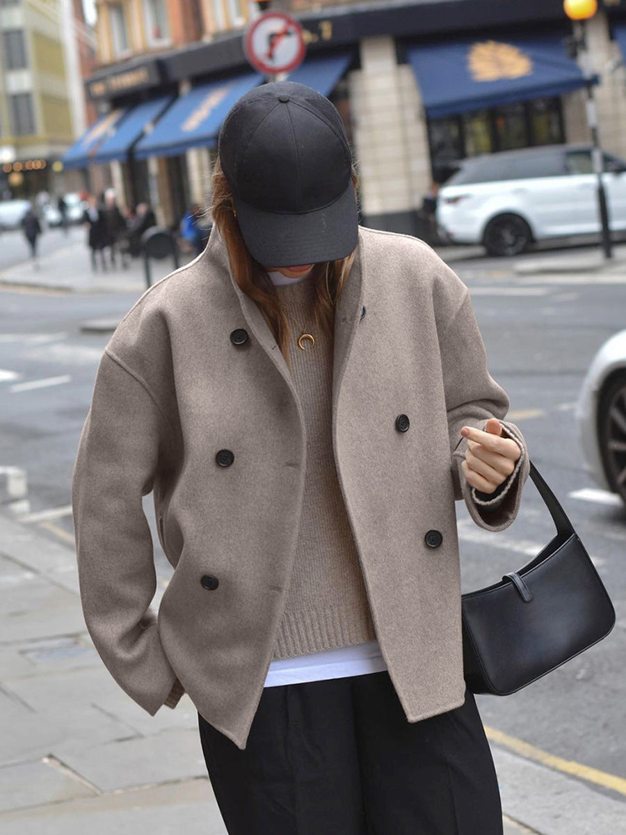 Courtney™ - Trendy Oversized-jakke med knaplukning